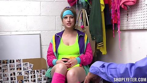 Hot milf with a dildo fucking