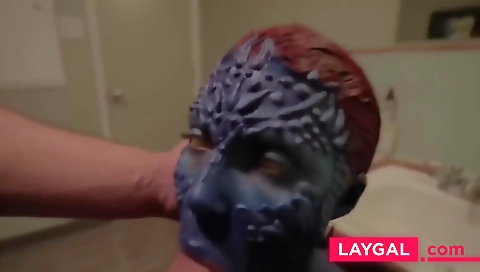 Slutty blonde slut upper aphrodisiac and her feet