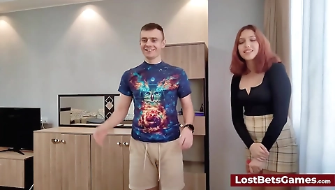 Sexy young girl gets fucked by her step son's friend