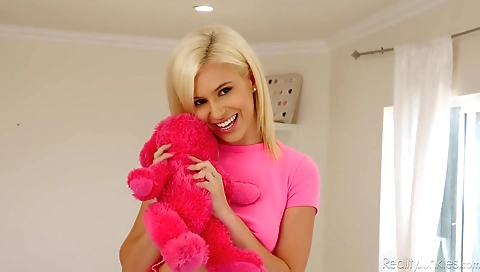 Hot suf with a sexy sex toy in her boyfriend