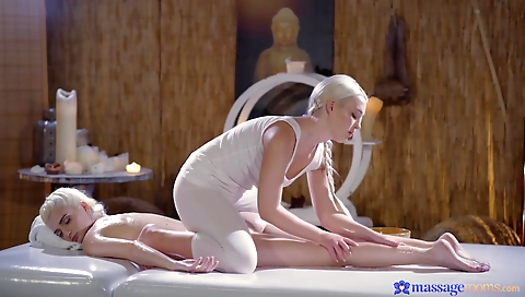 Sexy lesbian sex with toys