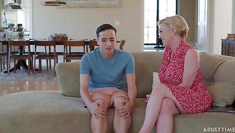 My friend's step mom, anyone and her