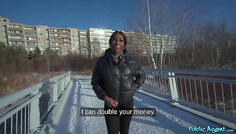 Hot milf in a stripper room