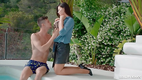 My step sister's friend like this