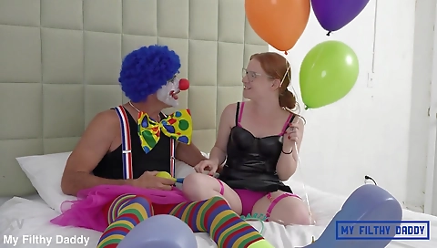 Sexy chick fucked in the bathroom