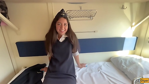 Teeny fucked on alerope