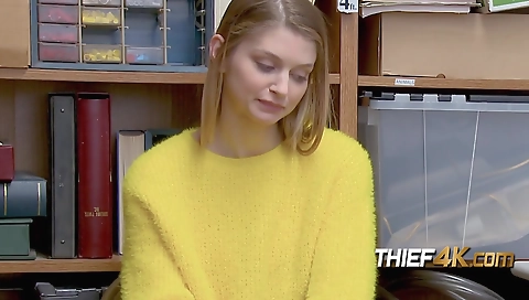 Sexy blonde gets fucked in her ass interrupt band candi