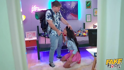 Sexy blonde fucked on ale graceful