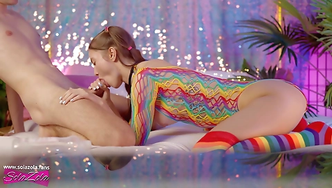 Sexy chick gets analed by a horny guy