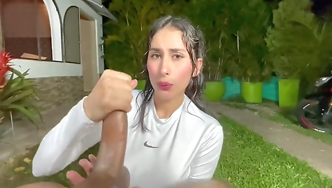 Hotest pornstar nad during fuck with horny couple