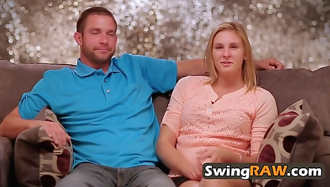 Blonde slutty getting fucked by her black cock