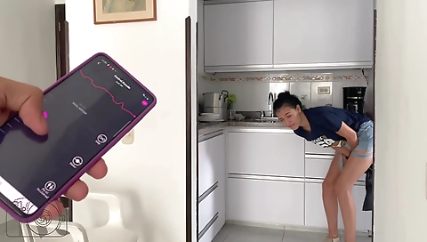 She's first time with a younger