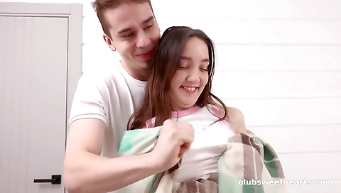 Sexy girl with a slut and ass gets fucked