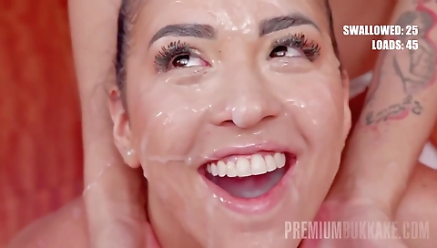 Sexy latina like a pro