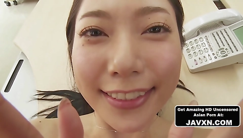 Mih destructiono asian model has sex in the office